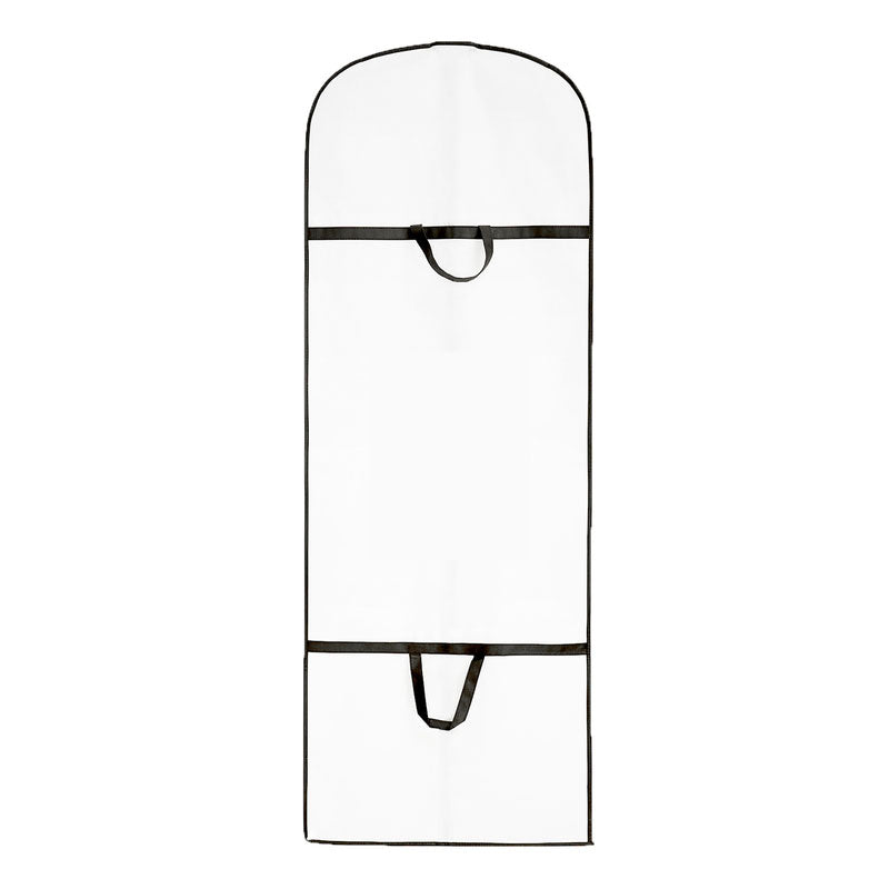 garment bags for long dresses Dress Gowns Long, 65'' Dress Clear Bag(Set of 2, 23.3'' X 65'' ) fits about 1 Evening Gown Garment Bags -