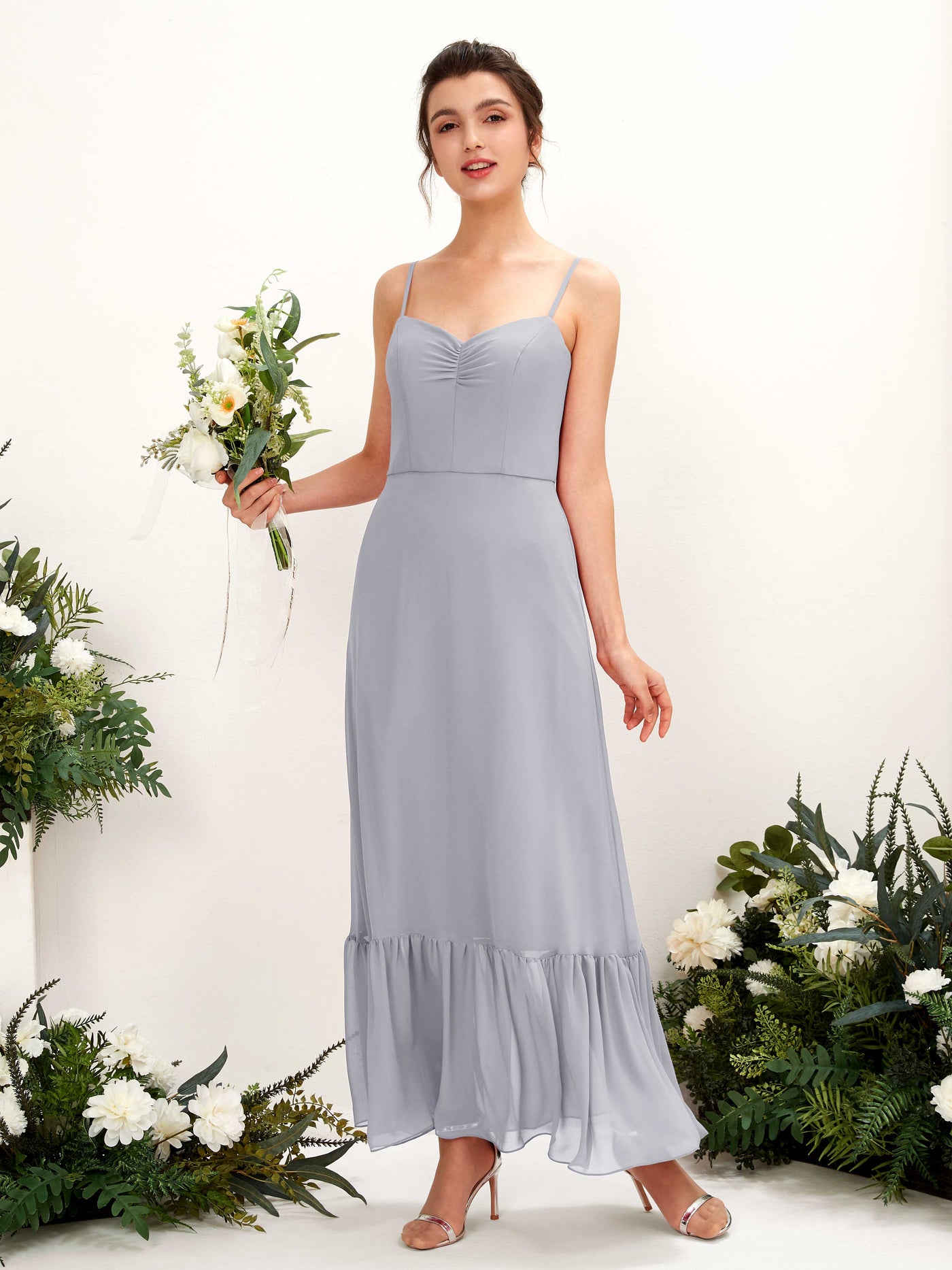 Dusty Lavender Bridesmaid Dresses Bridesmaid Dress Chiffon Spaghetti-straps Full Length Sleeveless Wedding Party Dress (81223003)#color_dusty-lavender