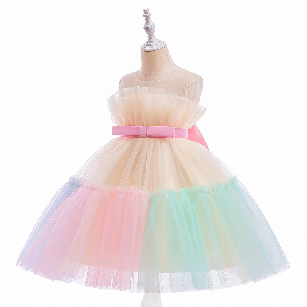 Tea Length A-Line Tulle Dress for Girls – Sweetheart Neckline Party Dress