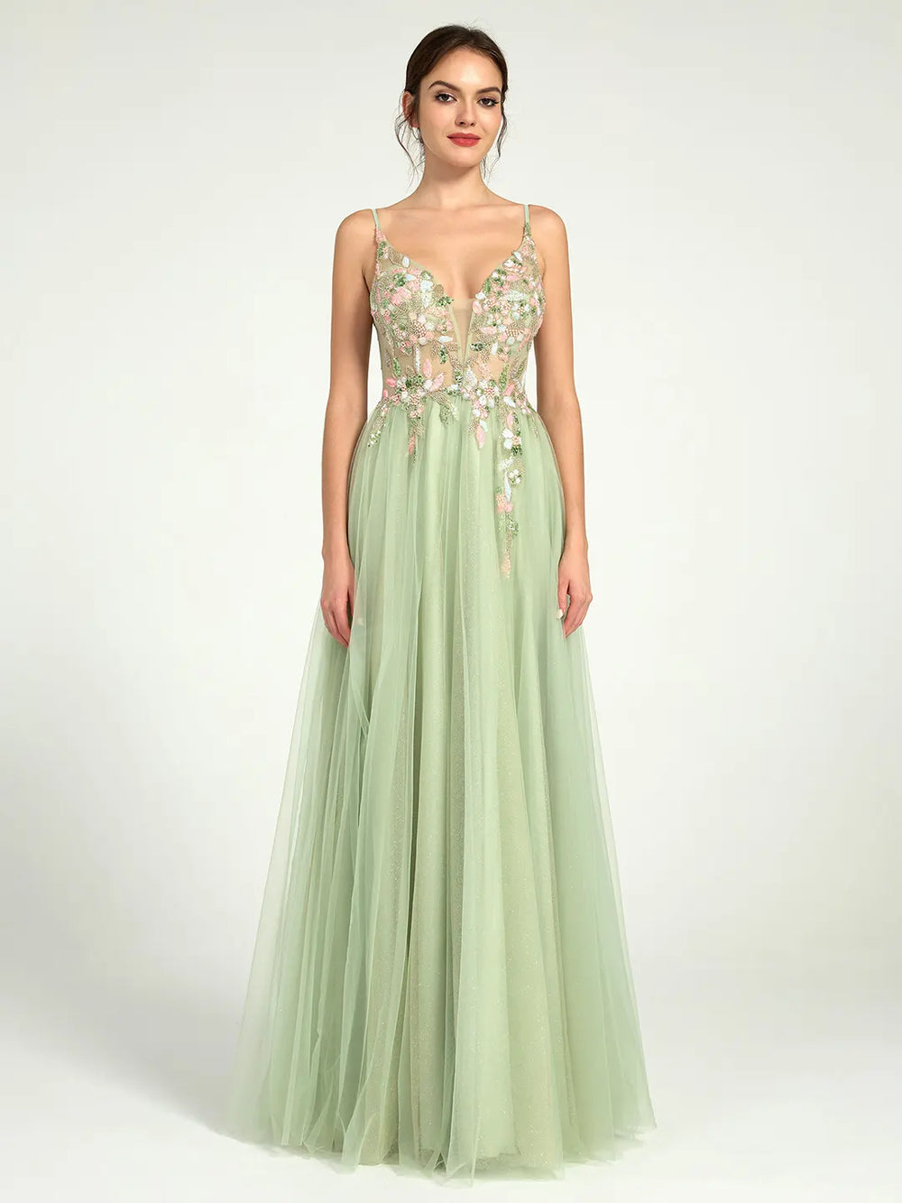 formal dress corset Kailani Formal Sequin Slit Mermaid Dress