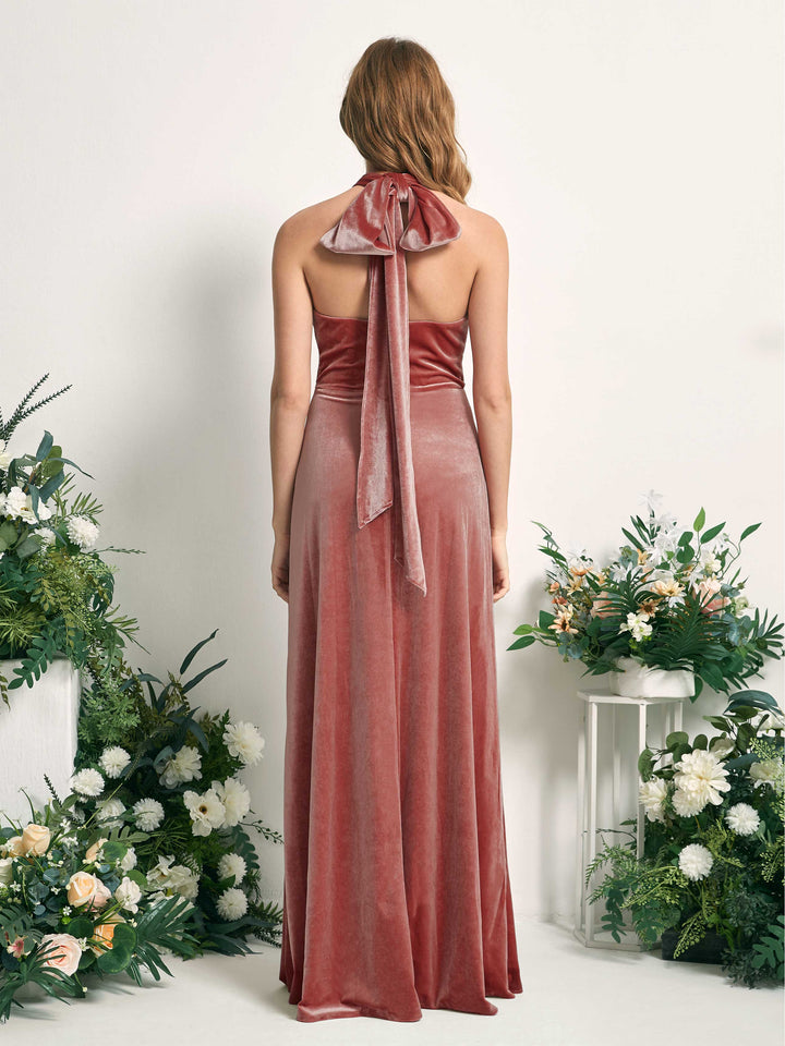 dusty rose convertible bridesmaid dresses Elowen Maxi Dress