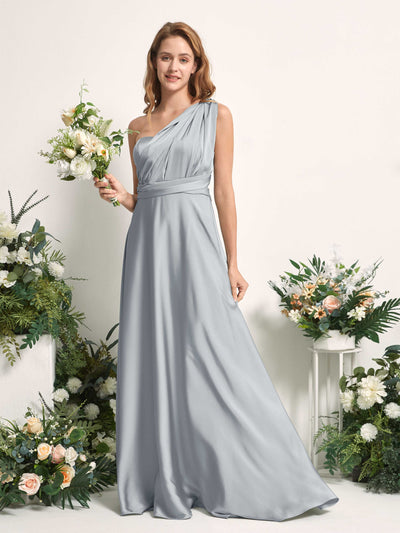 Carlyna Mirabelle Convertible Baby Blue Satin Bridesmaid Dress Maxi Sleeveless Sweetheart Dress Side View 7 #color_baby-blue