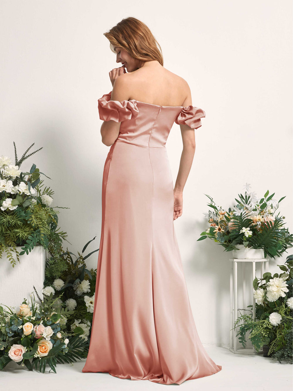 Cantaloupe Bridesmaid Dresses | Carlyna Cantaloupe Bridesmaid Dresses | Carlyna