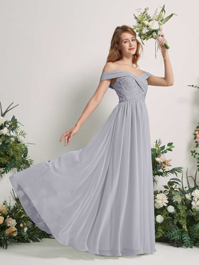 Carlyna Leona A-Line Dusty Lavender Embroidered Bridesmaid Dress Maxi Sleeveless Sweetheart Dress Side View 2 #color_dusty-lavender