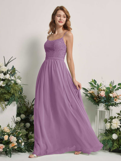 Carlyna Ursula A-Line Orchid Mist Beaded Bridesmaid Dress Maxi Sleeveless Sweetheart Dress Side View 2 #color_orchid-mist