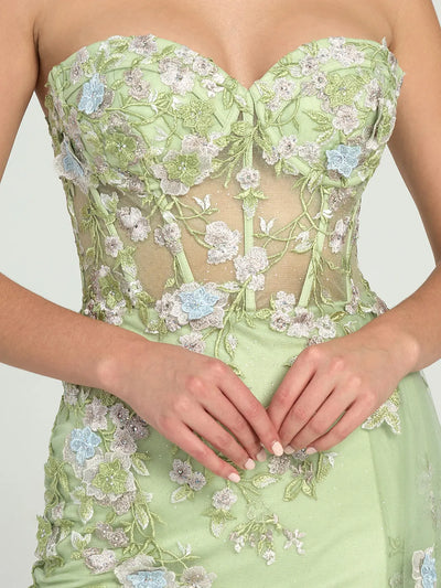 Carlyna Carlyna Carlyna Carlyna Carlyna Carlyna Carlyna Sparkling Mermaid Prom Dress with Open Back