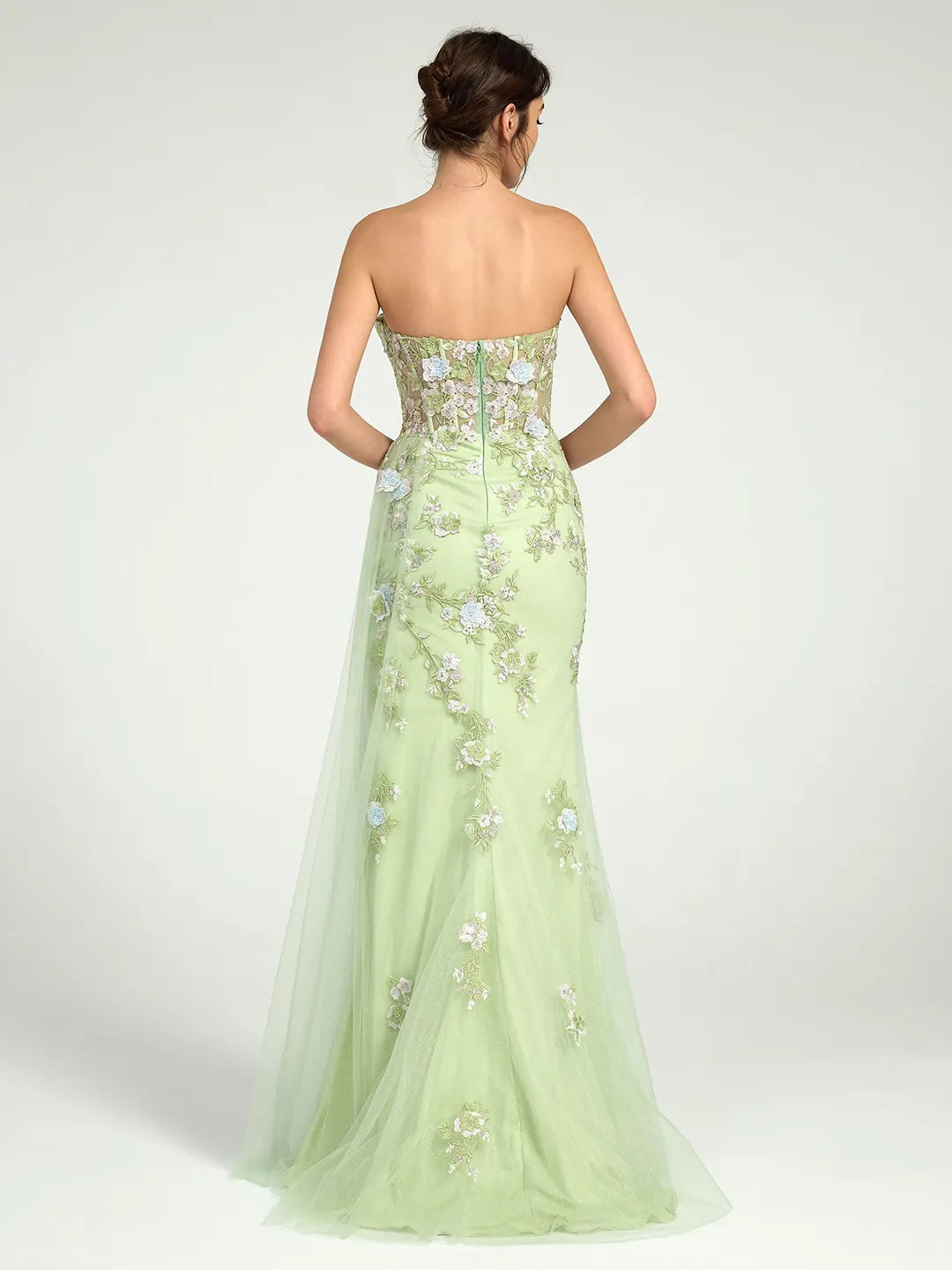 Sparkling Mermaid Prom Dress with Open Back Sparkling Mermaid Prom Dress with Open Back