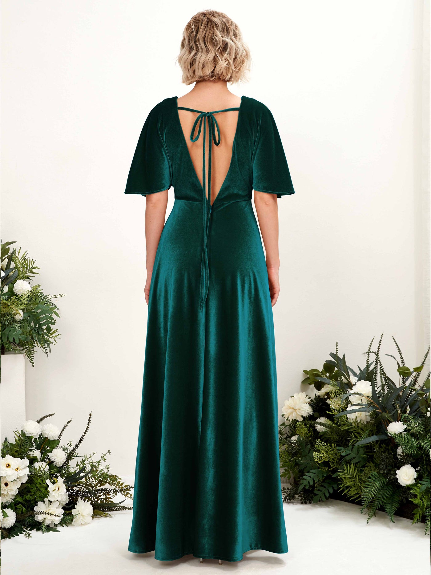 Taylor Swift Bridesmaid Dresses Long Green Velvet Dress Uk Hunter Green Velvet Bridesmaid Dress A-Line Maxi Short Sleeve V-Neck Carlyna Taylor Swift Bridesmaid Dresses Long Green Velvet Dress Uk Hunter Green Velvet Bridesmaid Dress A-Line Maxi Short Sleeve V-Neck Carlyna