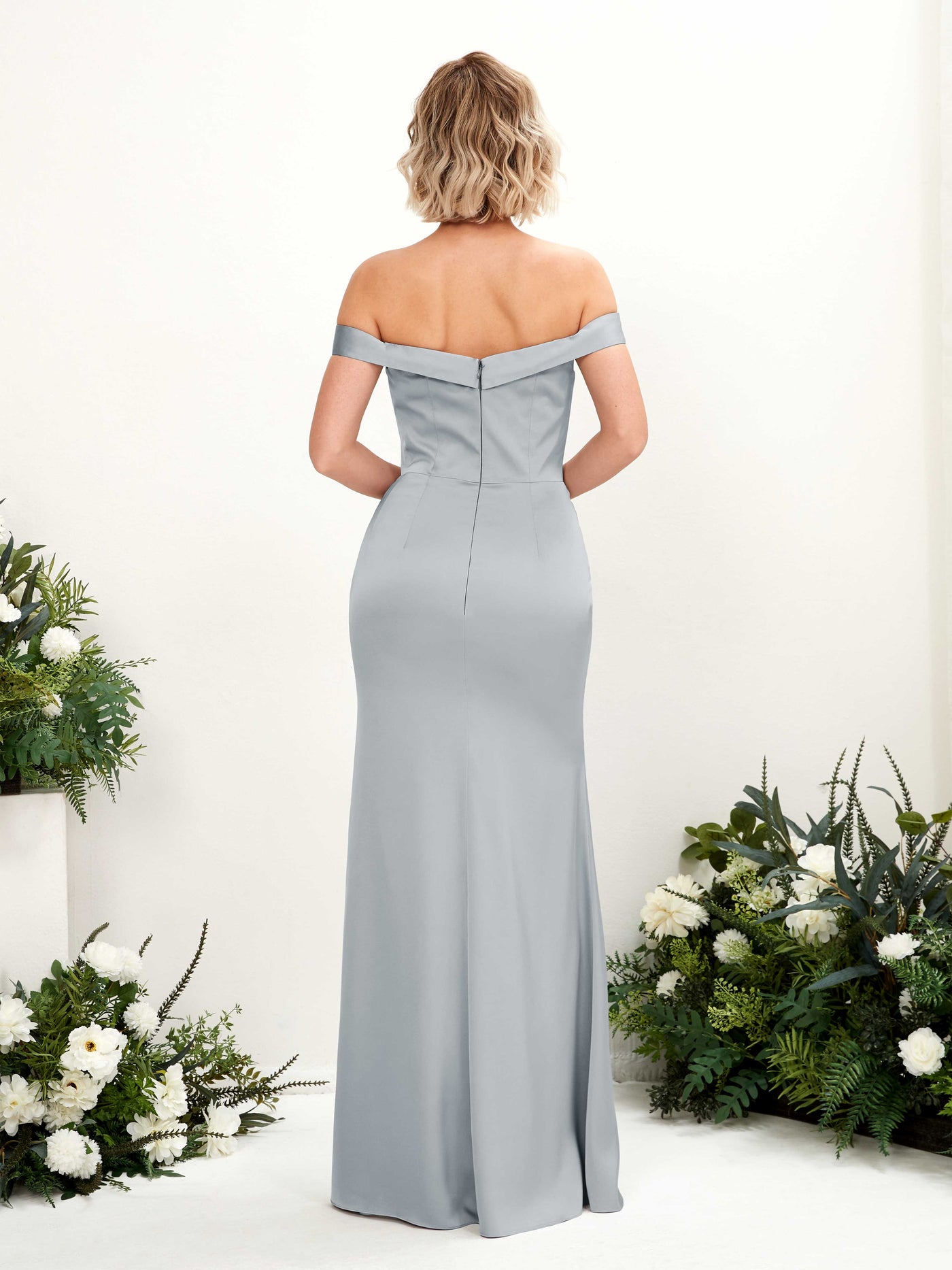 Sexy Slit Off Shoulder Sweetheart Satin Bridesmaid Dress - Baby Blue (80223801)#color_baby-blue