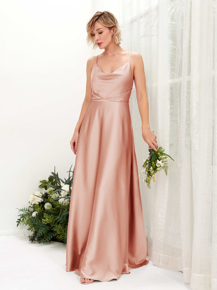 cantaloupe bridesmaid dresses Tinsley Tube Dress, in Cantaloupe Light Taffeta, Size: Medium | Show Me Your Mumu