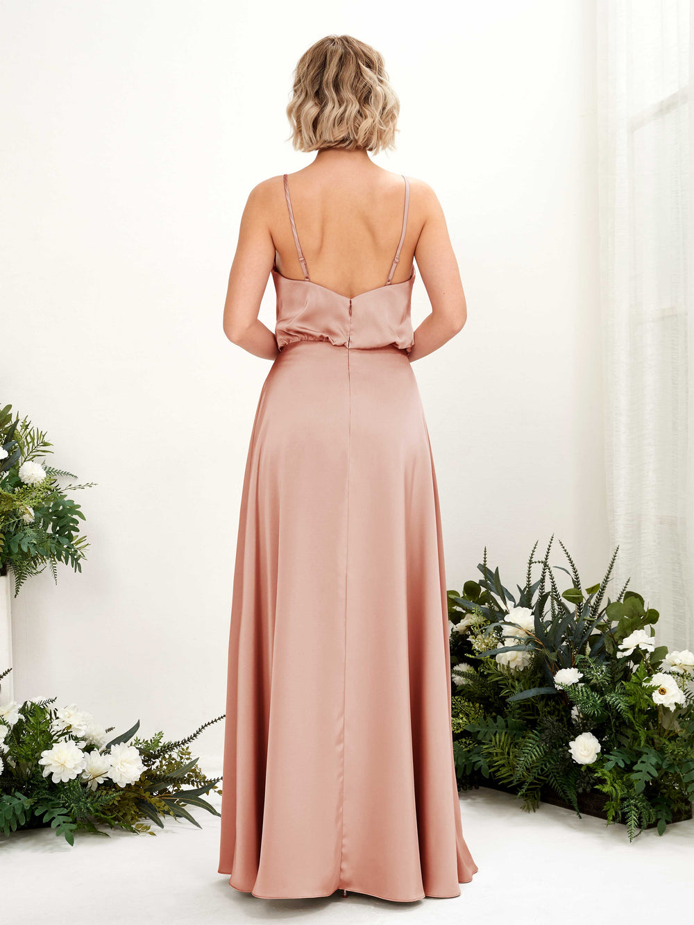 Cantaloupe Bridesmaid Dresses | Carlyna