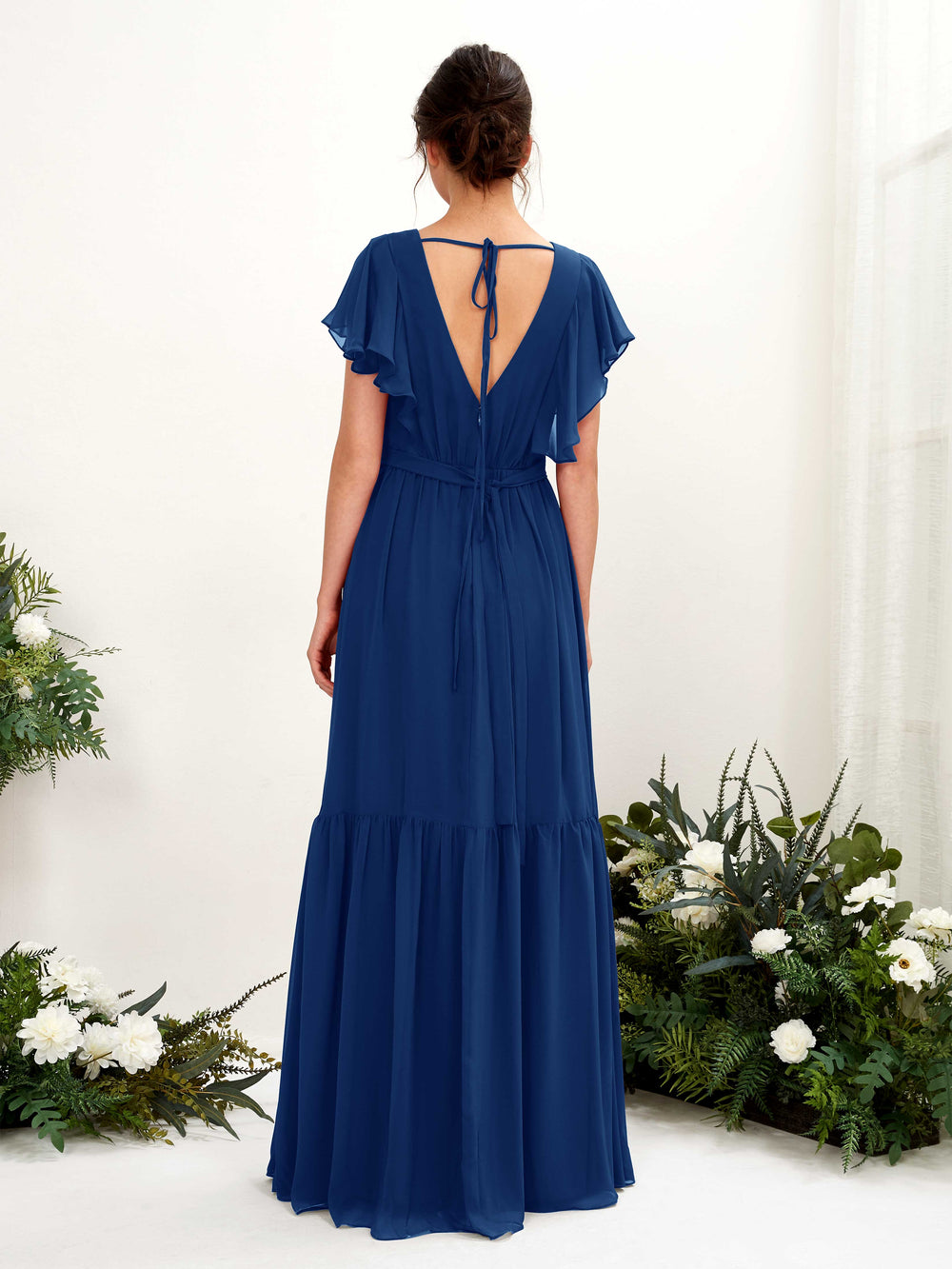 Royal Blue Chiffon Bridesmaid Dresses | Customizable & Elegant Styles | Carlyna Royal Blue Chiffon Bridesmaid Dresses | Customizable & Elegant Styles | Carlyna
