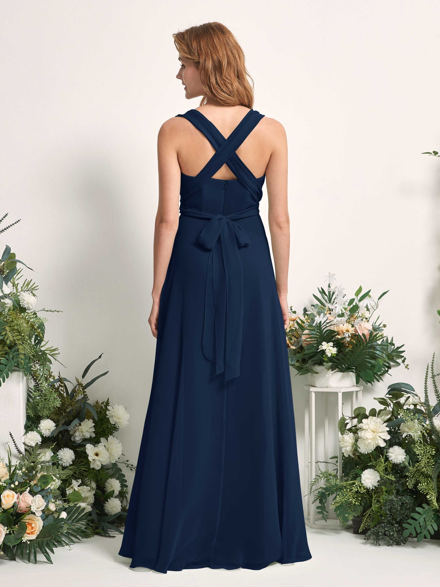 convertible navy bridesmaid dress Navy Convertible Off The Shoulder Sweetheart Sheath Short Bridesmaid Dresses,CB0173 Custom Size(leaving a note) / Custom Color(leaving a note)