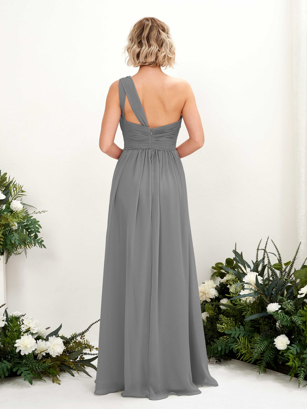 Steel Gray Chiffon Bridesmaid Dresses & Free Shipping Carlyna Steel Gray Chiffon Bridesmaid Dresses & Free Shipping Carlyna