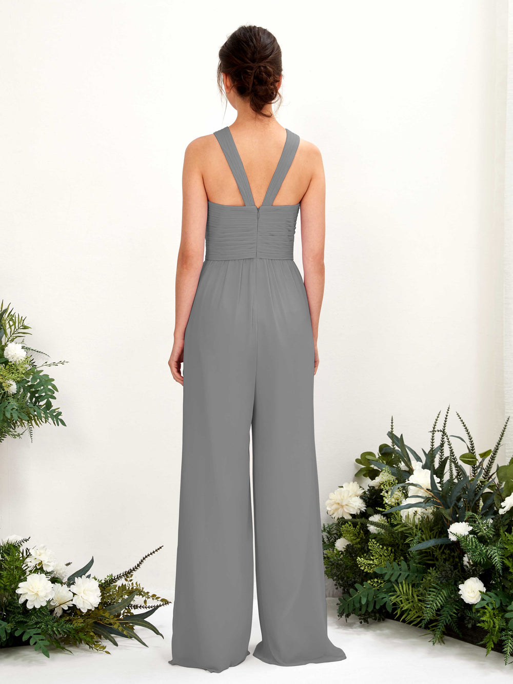 gorgeous bridesmaid dresses uk Ione Sexy Mermaid Pleated Slit Long Satin Bridesmaid Dresses