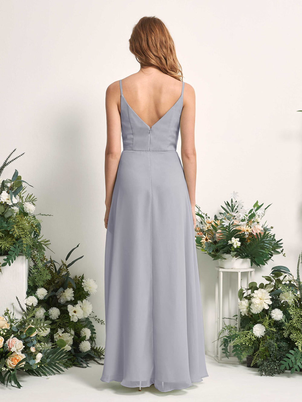 dusty lavender bridesmaid dresses Dusty Lavender Bridesmaid Dresses One Shoulder Ruched Sleeveless Sheath/Column Floor Length Bridesmaid Dresses With Slit