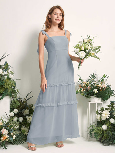 Carlyna Kaiya A-Line Dusty Blue-Upgrade Bridesmaid Dress Maxi Sleeveless Straight Dress Front View #color_dusty-blue-upgrade
