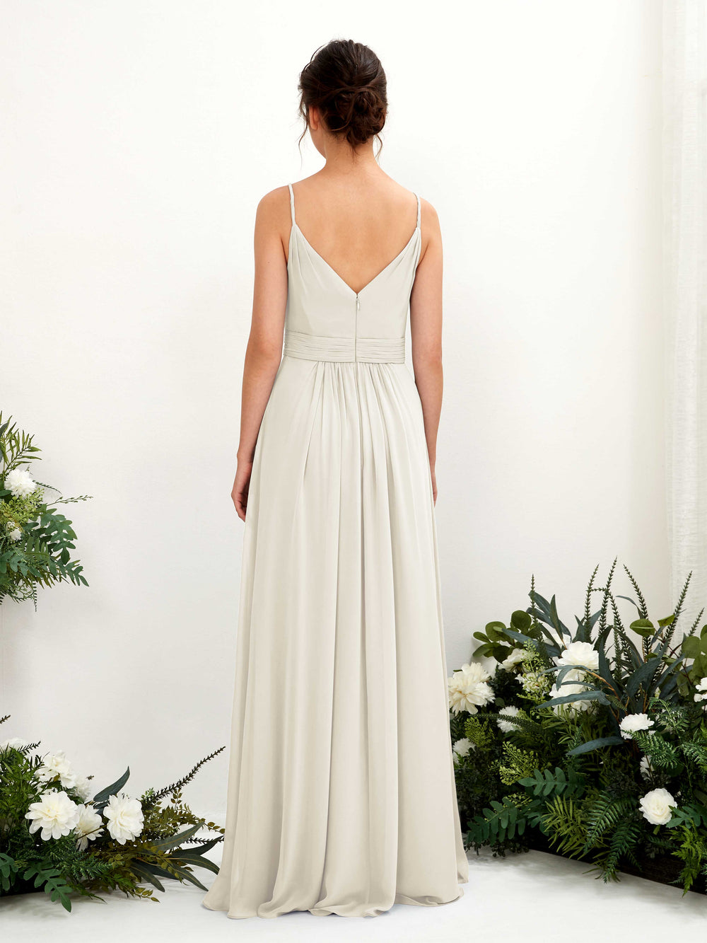 island style bridesmaid dresses Our Coco Champagne Ivory Bridesmaid Dress main image 1