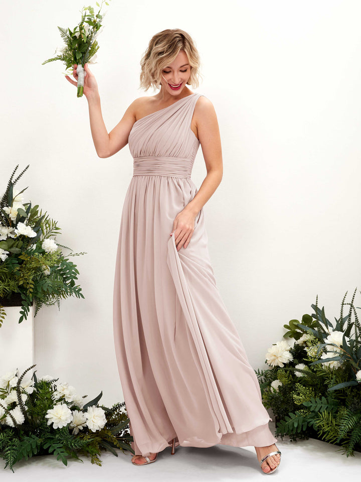 Chianti Chiffon Bridesmaid Dress A-Line Floor-Length