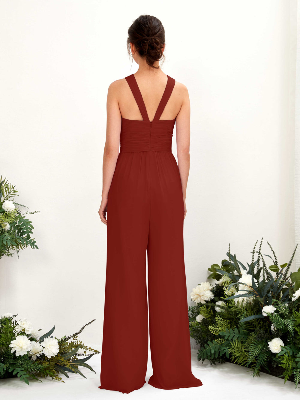 satin bridesmaid dresses burnt orange Burnt Orange Bridesmaid Dresses Mermaid Remixed – Lisposa main image 0