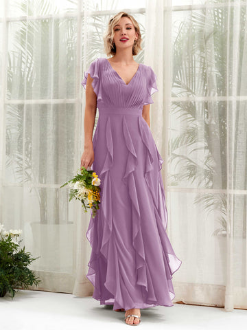 Shop Orchid Mist Bridesmaid Dresses | Elegant & Customizable Gowns - Carlyna Shop Orchid Mist Bridesmaid Dresses | Elegant & Customizable Gowns - Carlyna