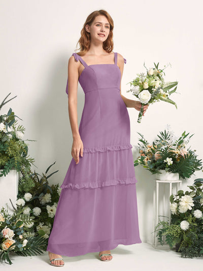 Carlyna Kaiya A-Line Orchid Mist Bridesmaid Dress Maxi Sleeveless Straight Dress Front View #color_orchid-mist