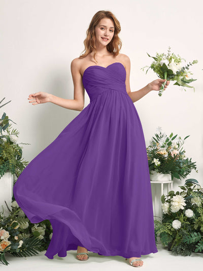 Carlyna Elma A-Line Regency Bridesmaid Dress Maxi Sleeveless Sweetheart Dress Side View 2 #color_regency