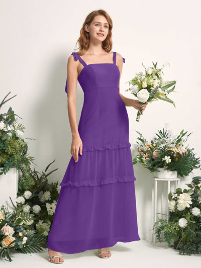 Carlyna Kaiya A-Line Regency Bridesmaid Dress Maxi Sleeveless Straight Dress Front View #color_regency