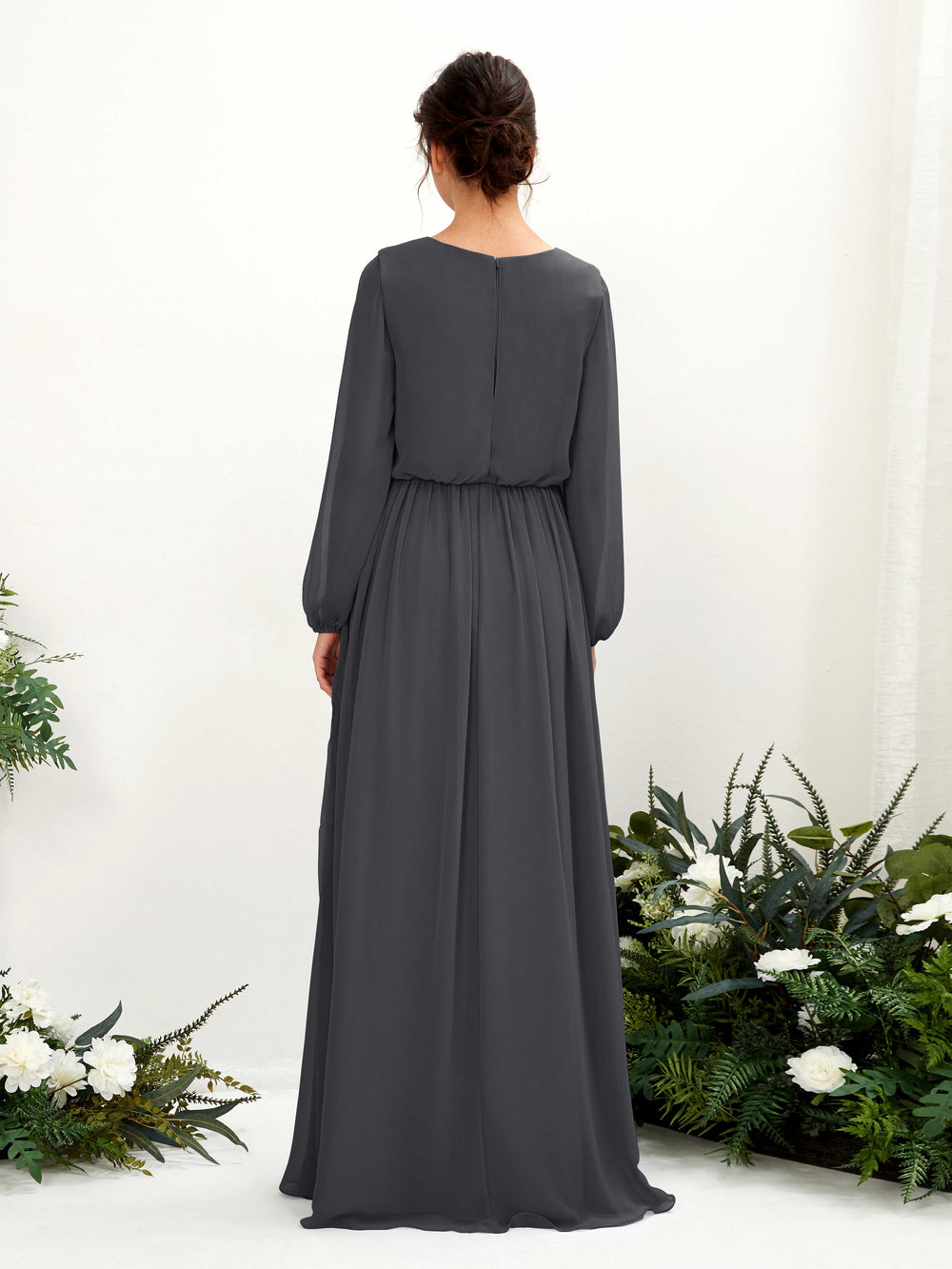 pewter colored bridesmaid dresses Pewter Bridesmaid Dresses - Elegant & Customizable