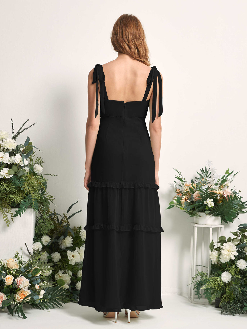 blue mix match bridesmaid dresses Cheap Long Chiffon Off the Shoulder Slate Mismatched Bridesmaid Dresse   Musebridals