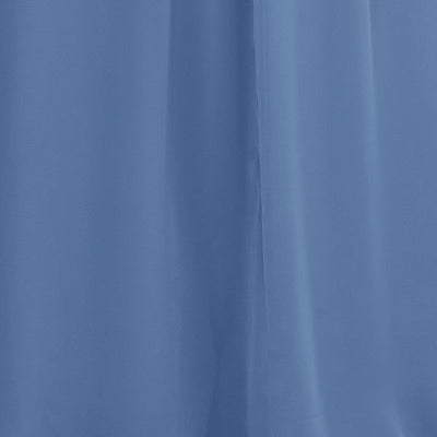 Dusty Blue Chiffon | Carlyna Bridesmaid Dress Fabric by the 1/2 Yard #color_dusty-blue
