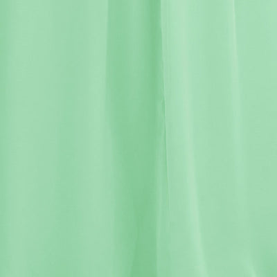 Mint Green Chiffon | Carlyna Bridesmaid Dress Fabric by the 1/2 Yard #color_mint-green