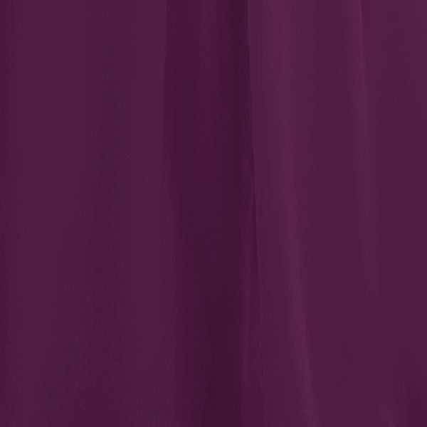 Grape Bridesmaid Dresses Chiffon Fabric by the 1/2 Yard (81005231)#color_grape