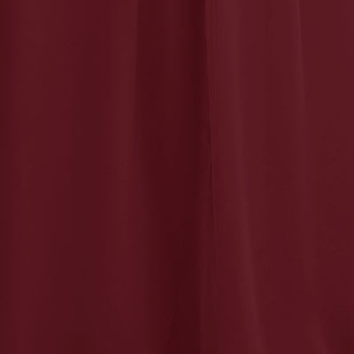 Burgundy Chiffon | Carlyna Bridesmaid Dress Swatch #color_burgundy