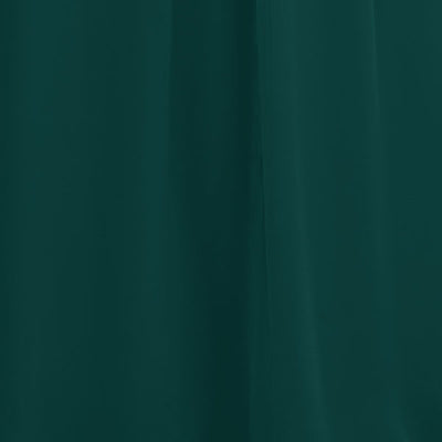 Dark Emerald Chiffon | Carlyna Bridesmaid Dress Swatch #color_dark-emerald