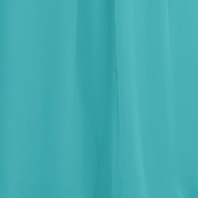 Turquoise Chiffon | Carlyna Bridesmaid Dress Swatch #color_turquoise