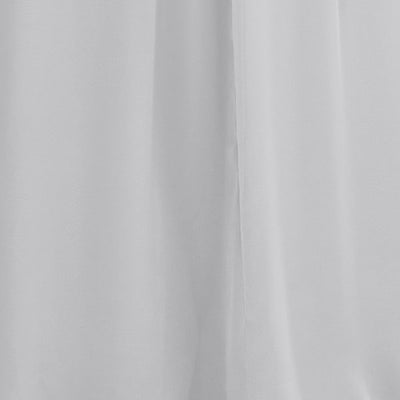 Silver Chiffon | Carlyna Bridesmaid Dress Swatch #color_silver