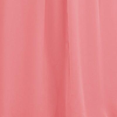 Coral Pink Chiffon | Carlyna Bridesmaid Dress Swatch #color_coral-pink